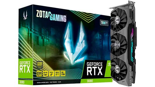 ZOTAC Gaming GeForce RTX 3080 Trinity