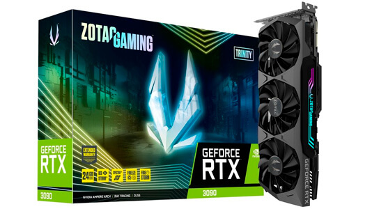 ZOTAC Gaming GeForce RTX 3090 Trinity