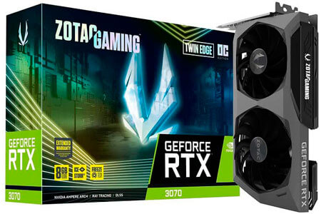 ZOTAC Gaming GeForce RTX 3070 Twin Edge OC