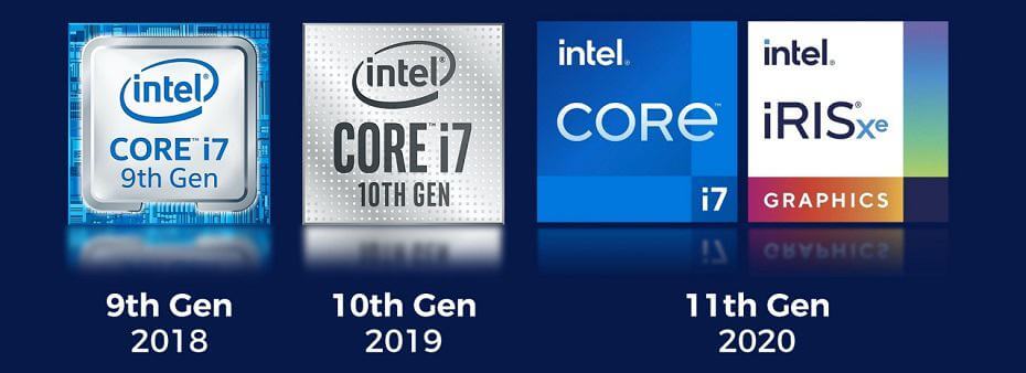 Intel Core 11 Generacion