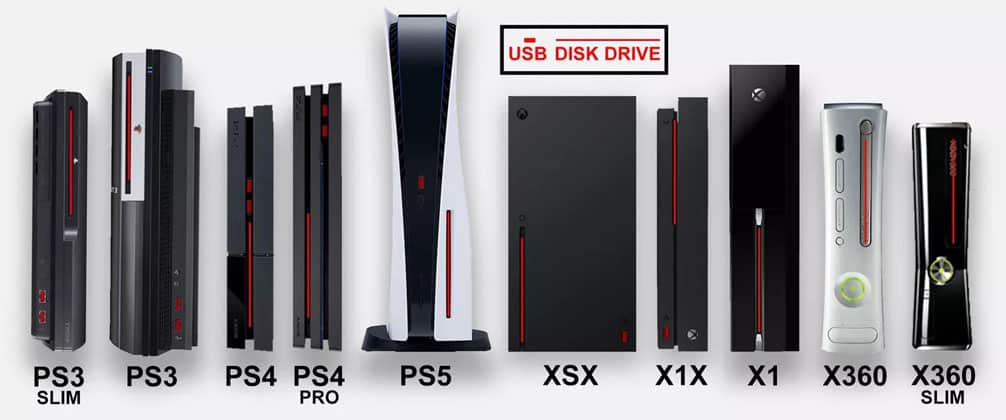 Playstation 5 vs Xbox Series X Disco Duro