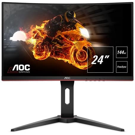 Monitor Gaming con 144Hz tasa de refresco