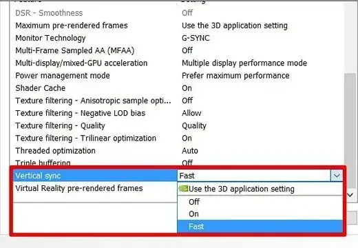 como activar fast sync